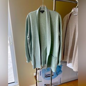 Repeat - pale green cotton cardigan in excellent condition